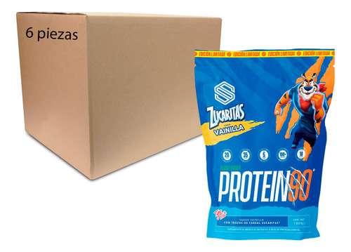 Protein90 Zucaritas Proteína Vegetal 1.05kg 6 Pack