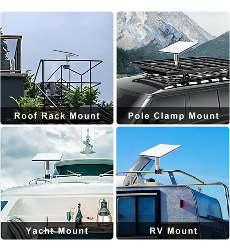 Soporte Mini Para Autocaravana Compatible Con Starlink
