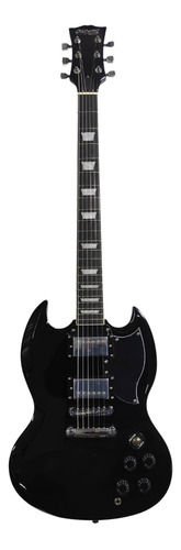 Guitarra Electrica Mccartney Tipo Sg Negra