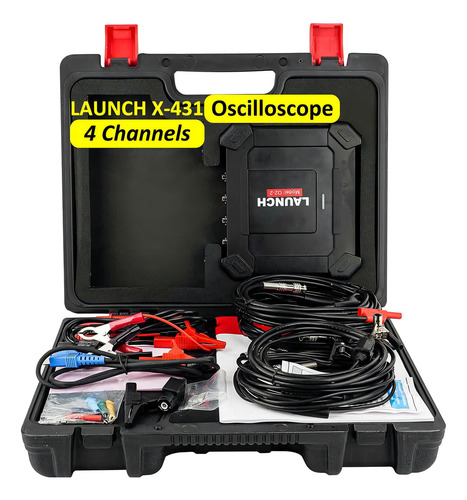 Osciloscopio Launch X431 O2-2 Scopebox 4 Canales Digital
