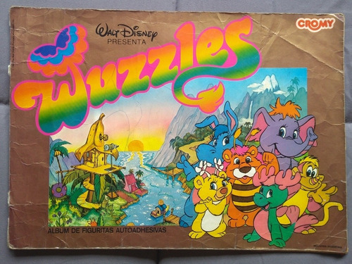 Álbum De Figuritas Wuzzles Disney Cromy Incompleto