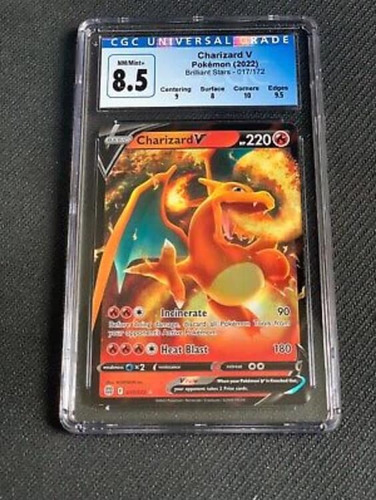 Pokemon Charizard Gradeado Tarjetas Gradeadas