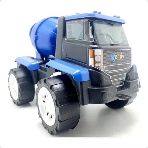 Brinquedo Infantil Caminhão Policia City Machine Multikids Azul