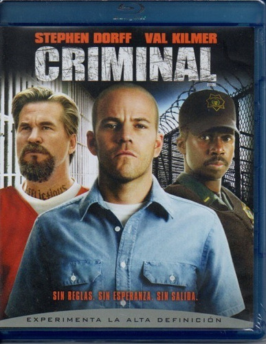 Criminal Val Kilmer / Stephen Dorff Película Bluray