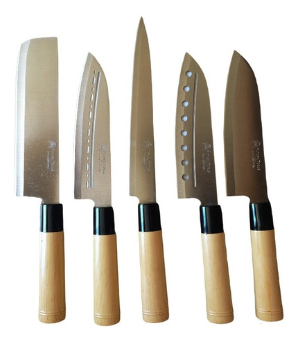 Set De Cuchillos Para Sushi 5pzs.