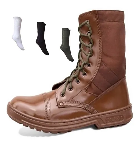 Coturno Boot Calfesa Pqd Skyline Com Z per Meias Parcelamento