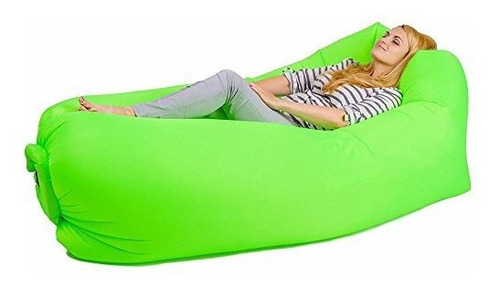 Bry Inflatable Lounger Air Chair Sofa Bed Sleeping Bag Couch