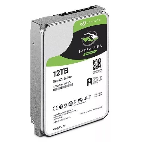 Disco Rigido 12tb Seagate Barracuda Pro 3.5 Sata3 7200rpm