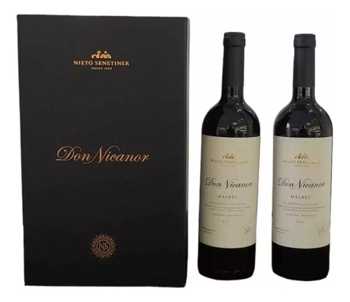 Estuche Don Nicanor Malbec 2x750ml Nieto Senetiner