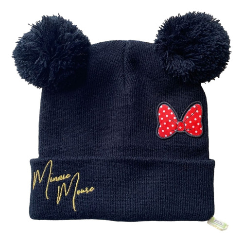 Gorro Niñas Minnie Mouse Orejas Disney