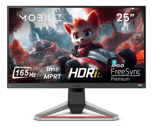 Benq Monitor Mobiuz Ex2510s 1ms 165hz Gaminng - 24.5 Pol. Cor Cinza 127/220V