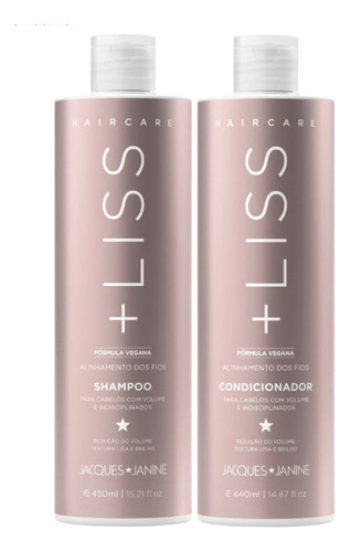  Kit Shampoo E Condicionador Jacques Janine Haircare + Liss