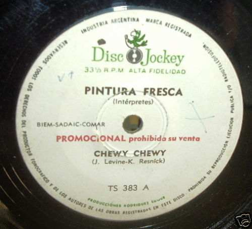 Pintura Fresca Chewy Chewy / Eleonore Vinilo Simple Arg Pro