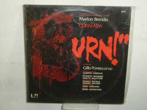 Ennio Morricone Burn Queimada Soundtrack Brando Vinilo Arg