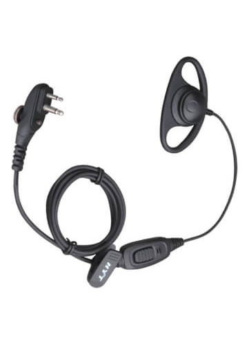 Auriculares De Radio Hytera Ehm15 D-earset Ptt Y Vox Tc-500