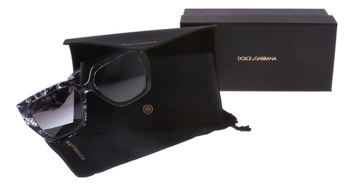 Lentes Dolce & Gabbana Black Lace Dg4438 Original Para Dama