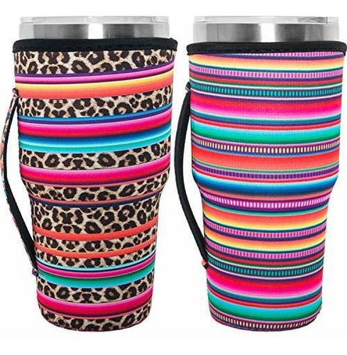 Haimay - 2 Piezas Reutilizables Para Taza De Café Helado Con