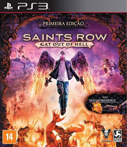 Saints Row Gat Of Hell Ps3 Mídia Física