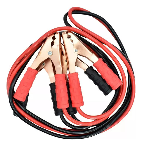 Cable Puente 1000a 2.5m Con Pinzas Cocodrilo Para Batería