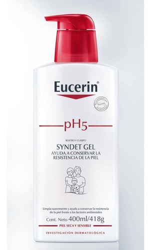 Gel De Ducha Eucerin Ph5 Rostro Y Cuerpo X 400ml