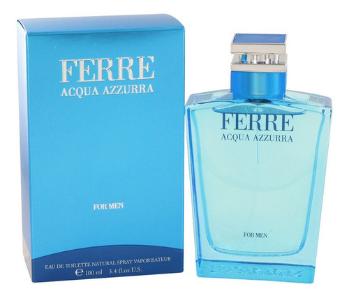 Perfume para hombre Acqua Azzurra Gianfranco Ferre, 100 ml, volumen por unidad de 100 ml