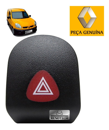 Botao Do Pisca Alerta Kangoo 2012 Em Diante 252900266r