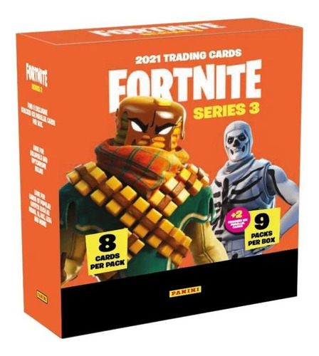 Fortnite Serie 3 Trading Cards Panini 36 Sobres Tarjetas