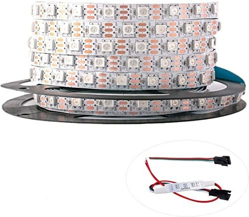 Manguera Led De Exterior, Ws2812b Tira De Led Luz Direcciona