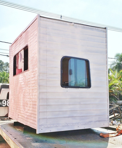 Cabine Suplementar 8 Lugares Aluminio Modulo Passageiro