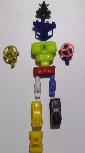Figura De Acción Bootleg Voltron Mexicano (Usado)
