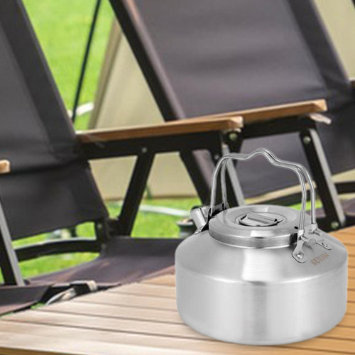Camping De Té De Té De De Al Aire Libre Hervidor De 900 Ml