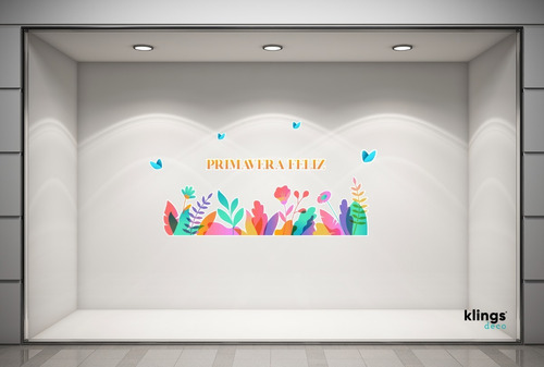 Vidrieras Primavera Feliz Primevera