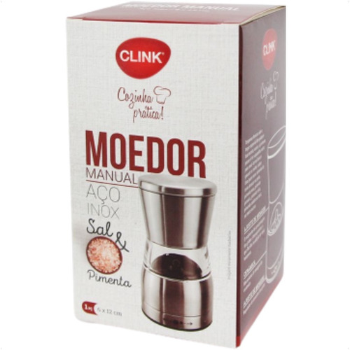 Imagem 3 de 10 de Moedor Para Sal E Pimenta Aço Inox