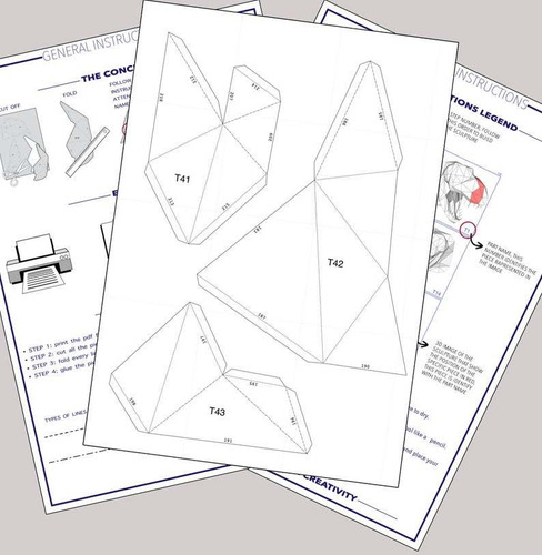 Carro Lamborghini Pared Papercraft Pdf (Reacondicionado)