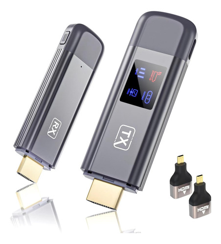 Transmisor Y Receptor Hdmi Inalámbrico Ttq Extensor Hdmi Ina