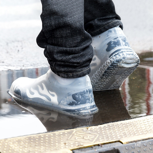 L Impermeable Silicona Zapato Cubierta Protectora De Agua De 