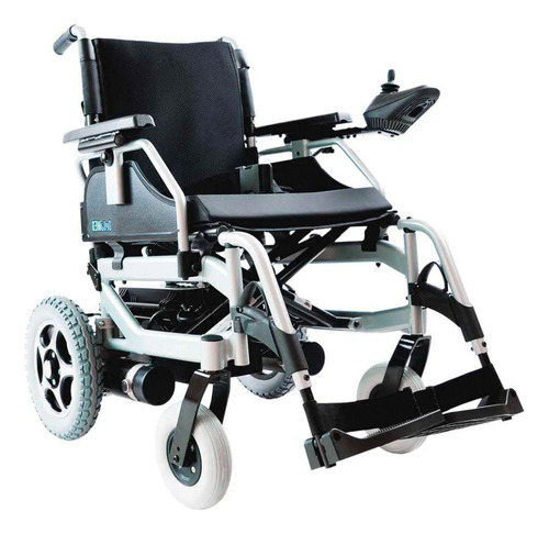 Cadeira De Rodas Motorizada Dobrável D1000 Dellamed Prata