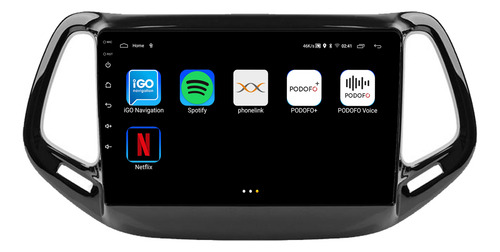 Multimidia Compass 16/20 9p Carplay Android Auto 2/32gb