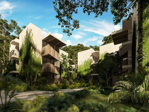 Imagen 15 de 23 de Departamento En Venta En Tulum, Av. Coba