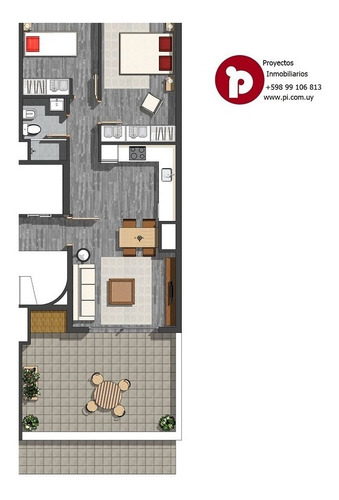 Imagen 14 de 15 de Venta Apartamento, Centro, 2 Dormitorios.