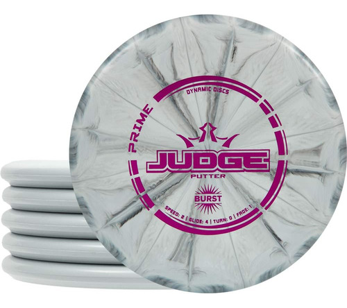 D.d Discos Dinámicos Judge Disc Golf Putter Paquete De Cinco