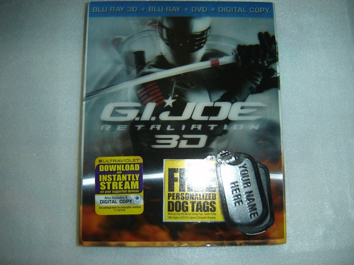 Blu Ray G.i. Joe Retaliation