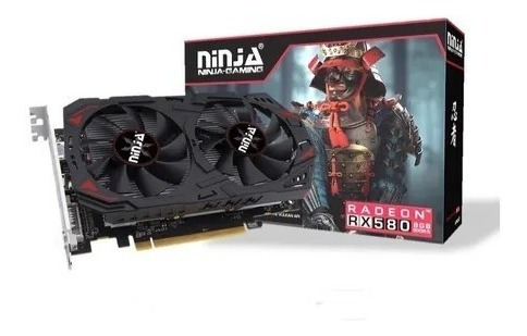 Placa Video Ninja Amd Radeon Rx 580 8gb Gddr5 