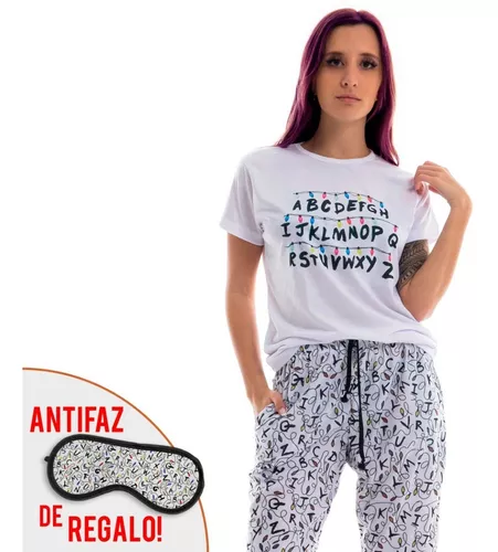 Conjunto Pijama Largo Things Mujer, Niños