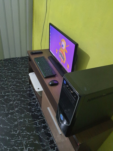 Pc Gamer Samsung + Monitor 27° Polegadas Fhd + Kit Gamer