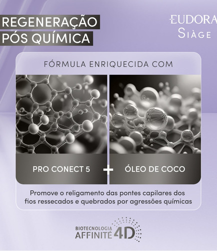 Máscara Repositora Siàge Expert Regeneração Pós Química 250g