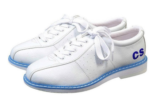 Nuevos Zapatos De Bolos Blancos Para Hombres Y Mujeres 1