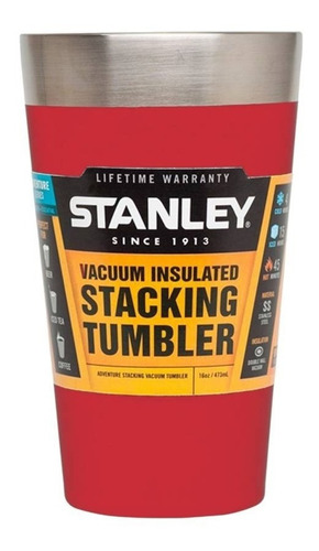 Vaso Térmico Stanley Adventure Pinta 473 Ml Acero Inoxidable