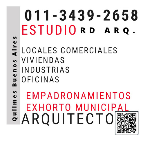 Arquitecto - Matriculado