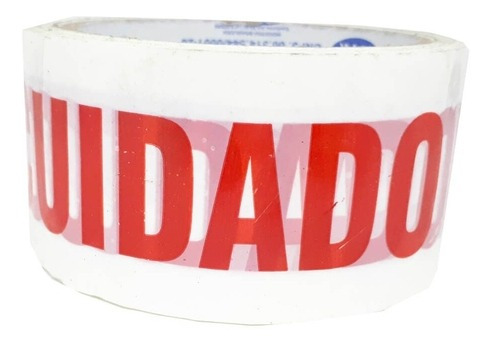 Kit C/ 2 Rolos Fita Adesiva 300 Mts Cuidado Frágil Importada
